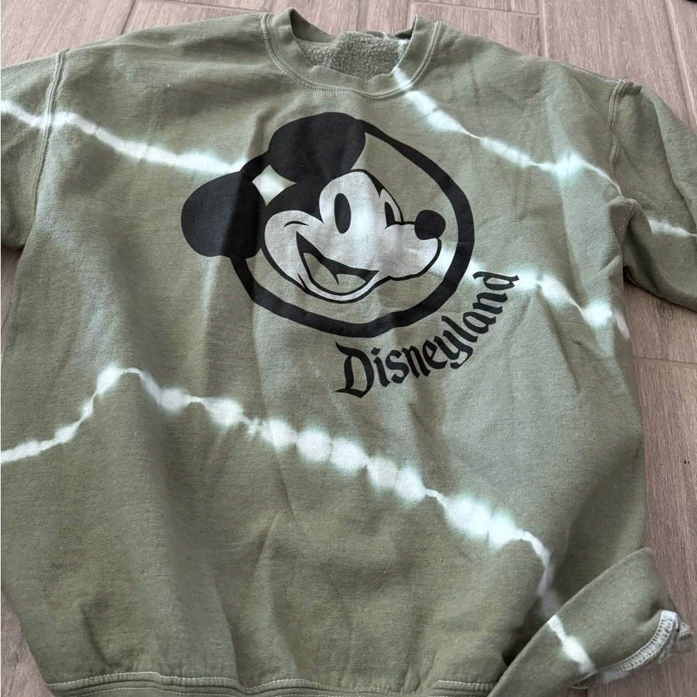 Disneyland Green Tie Dye